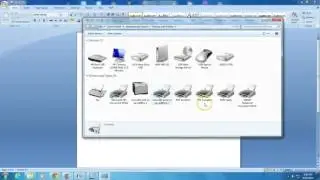 Windows 7 - how to set up a default printer