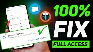 How to Fix Can't Use this Folder 📂 Can't Use this Folder | Fix can't use this Folder
