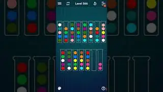 Ball Sort Puzzle Level 566