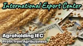 Profit from agribusiness. Agricultural industry. Business. Agroholding IEC.