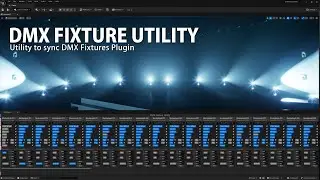 UE5: DMX Fixture Utility DEMO Sequence