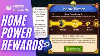 Merge Dragons Home Power Rewards