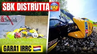 I DESTROYED MY SBK ON ROAD RACE! End of the season.. 