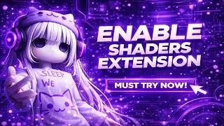 How To Enable Roblox Shaders + MASSIVE FPS Boost (NEW Method)