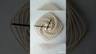 Unique Wall Clock #trending #viral #shorts #drawing #wallclock #youtubshorts #thedesigncreation