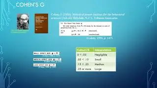 Concept - Cohen's g