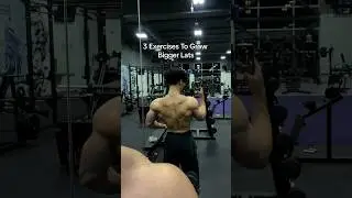 3 Exercises To Grow Bigger Lats 🦾