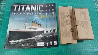 Titanic 1:200 Hachette Mufumo Lieferung 27 Ausgabe 104 - 107