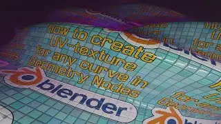 How to create perfect UV for any spline with custom Profile Curve in Geometry Nodes in Blender?