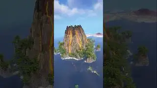 Minecraft: Volcano Island - Build Timelapse 