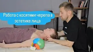 Работа с костями черепа в эстетике лица