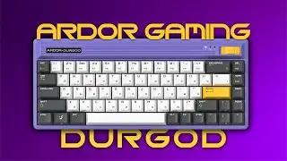 ARDOR x DURGOD Space Fusion - РЕТРО КЛАВИАТУРА