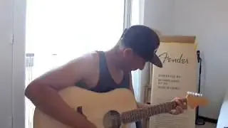 Fender Sonoran SCE thinline  - acoustic Demo - Zoom H5