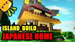 ROBLOX ISLAND | Building Ideas | How to build a House - Japanese Style