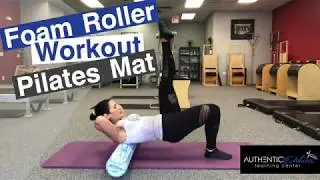 Pilates Mat full body Foam Roller Workout