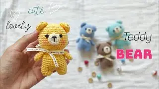 Crochet bear🐻 | teddy bear | amigurumi bear |freepattern