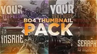 Template | Call of Duty Black Ops 4 (BO4) Thumbnail Template Pack