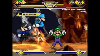 SK MUGEN Survival - SSB Luigi Battle Arena: MEGA Mode