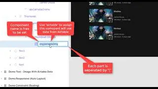 FIGACT TUTORIAL - SPECIAL COMPONENT & AIRTABLE - Create List Component with Airtable Data