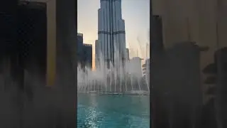 Burj Khalifa water show