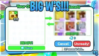 BIG W’S! | Pet Simulator X Roblox Trading Montage | #3