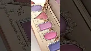 the cutest makeup 🩰☁️🏹 but where’s the pigment in the blush 😭 #preppy #makeup #shortsvideo