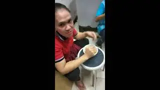 Makan mie DEMEK khas dari Jawa