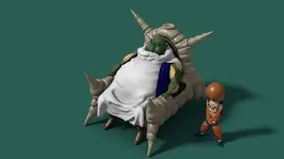 Sculpting Dragonball in Blender(Grease pencil, Dynatopo, Vertex Paint)