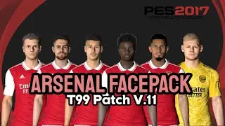 ARSENAL FACEPACK | PES 2017
