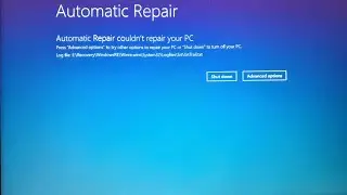 Automatic Repair could not repair your PC | How To Fix Automatic repair problem in 2023 |