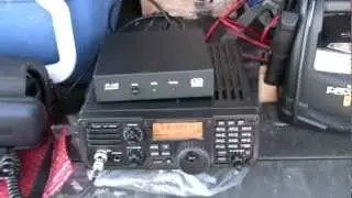 IC-7200 Portable Desert Operation