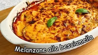 Melanzane alla besciamella cotte al forno