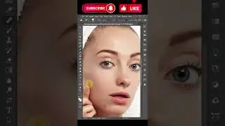 How to remove pimples on face in Photoshop 