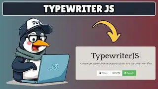 How to Add Typewriter Effect in Javascript Using Typewriter JS