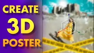 create 3d poster | convert 2D image to 3D