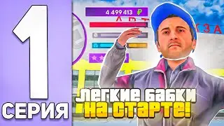 КАК ЗАРАБОТАТЬ МНОГО ДЕНЕГ НОВИЧКУ НА МАТРЕШКА РП?! ПУТЬ БОМЖА на МАТРЕШКА РП #1 - CRMP MOBILE