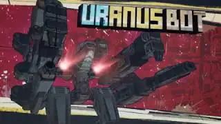 Uranus boss fight (lvl72 Gaige) - BL2 Fight for Sanctuary DLC