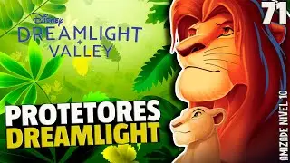 DISNEY DREAMLIGHT VALLEY: Protetores Dreamlight AMIZADE NIVEL 10 Simba e Nala #71