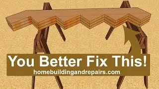 How To Find Stair Stringer Imperfections By Stacking Them - Easiest And Fastest Way To Do It