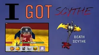 I got the DEATH SCYTHE in Skyblock