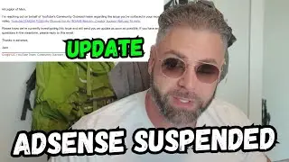 UPDATE: Youtube DEMONETIZED My Channel For An INSANE Reason...Creator Support Refuses To Help