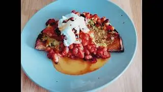 A Clueless way to make the BEST Avocado, Beans, on toast with Poached Egg and Hot Honey