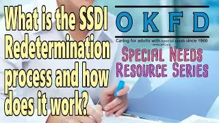 What is the SSDI Redetermination process and how does it work?