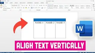 ALIGN text vertically to the TOP in a table in Word