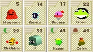 Kirby 64: The Crystal Shards - All Enemy Info Cards