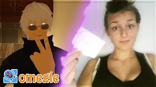Girls simp for Gojo on Omegle (JJK VR)