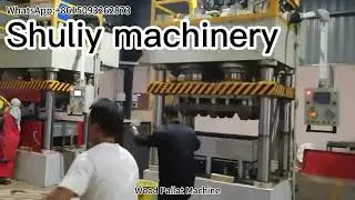 Wood Pallet Hydraulic Hot Press Machine