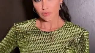 Adraina Lima Attends To Harper's Bazaar Icons Party 2019