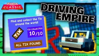 How To Get ALL Tickets/Tokens in Driving Empire | The Classic