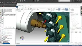 Токарно-фрезерная обработка. Фрезерование. Часть 2. SolidCAM 2022